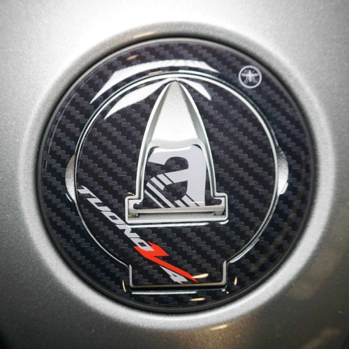 Adesivo 3D Protezione Tappo serbatoio compatibile con Aprilia Tuono V4 2011-24