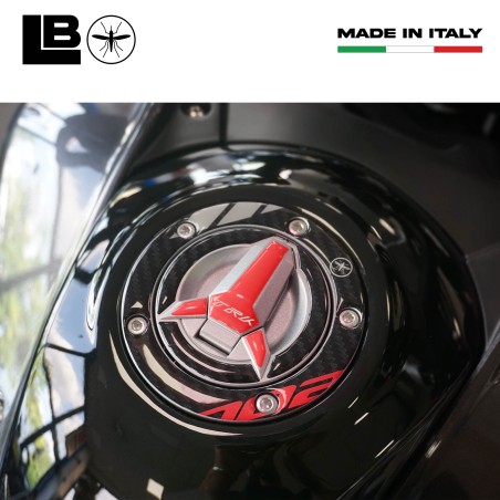 Adhesive 3D Tank cap protection compatible with Benelli TRK 702 and 702X