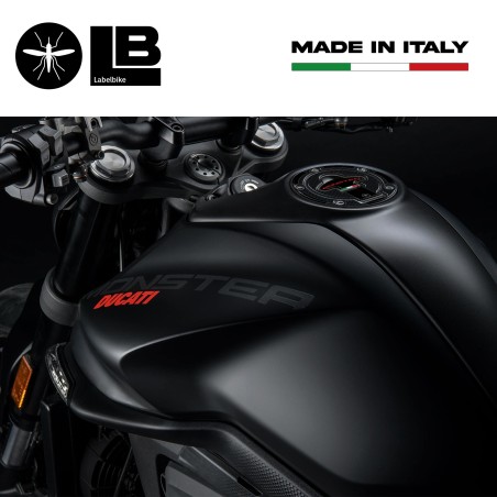 Adesivo 3D Protezione Tappo Serbatoio compatibile con Ducati Monster 937 2021