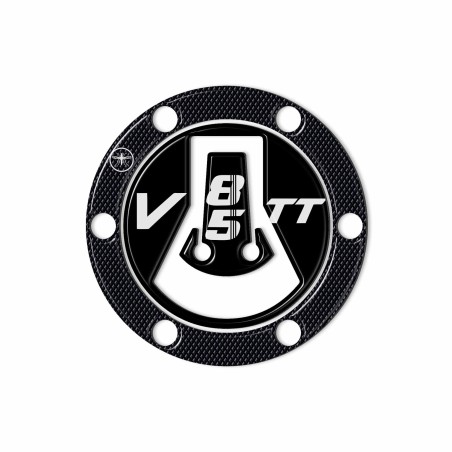 Adesivo 3D Protezione Tappo Serbatoio compatibile con Moto Guzzi V85TT 2019-2023