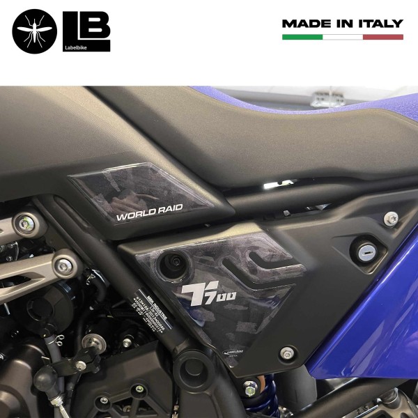 Pegatinas Protectores Laterales Moto compatibles con Yamaha Tenere 700 World Raid