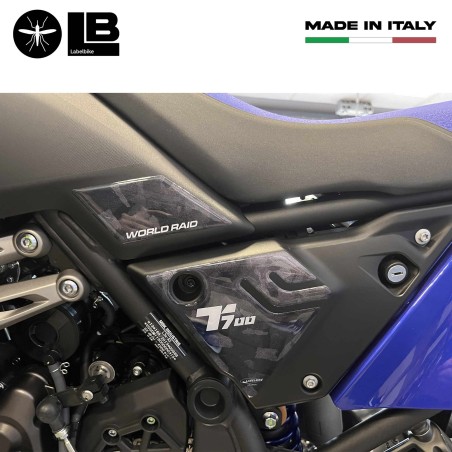 Adesivi Protezioni Laterali moto compatibili con Yamaha Tenere 700 World Raid