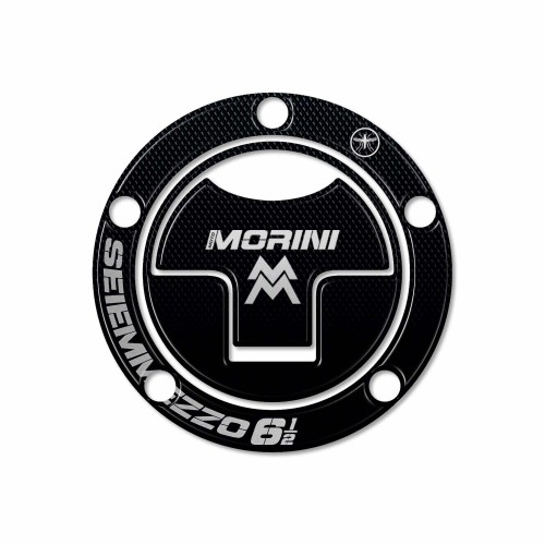 Pegatina 3D de protección del tapón del depósito compatible con Moto Morini SEIEMMEZZO SCR 2