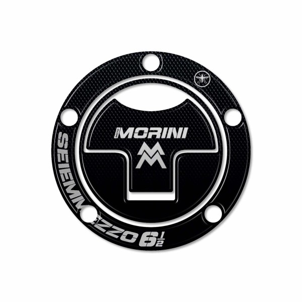Adesivo 3D protezione tappo serbatoio compatibile con Moto Morini SEIEMMEZZO SCR