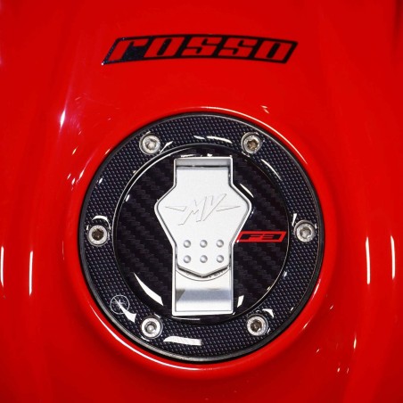 Adesivo 3D Protezione Tappo Serbatoio compatibile con moto Mv Agusta F3 2021