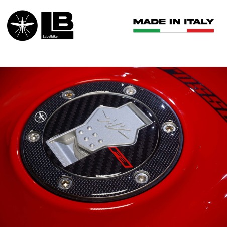 Adesivo 3D Protezione Tappo Serbatoio compatibile con moto Mv Agusta F3 2021