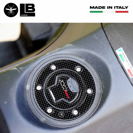 Adesivo 3D Protezione Tappo Serbatoio Compatibile con Scooter Aprilia Sr Max