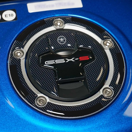 Adesivo 3D Protezione Tappo Serbatoio compatibile con Suzuki GSX-S 1000 2021-23