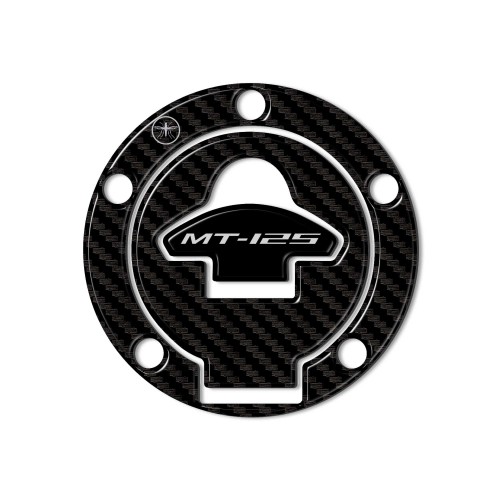 3D Tankdeckelschutz Aufkleber kompatibel mit Yamaha Mt-125 2020-2025 2