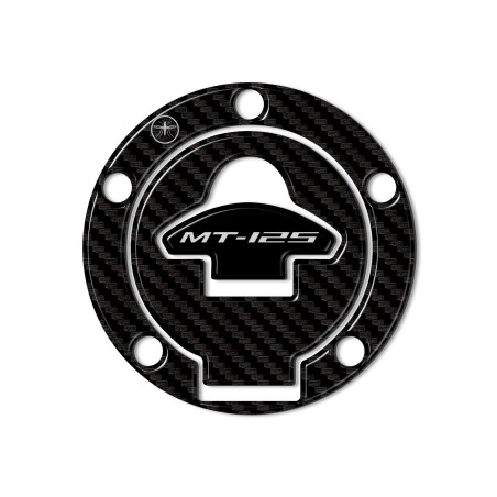 Adhesivo 3D Protección tapa depósito compatible con Yamaha Mt-125 2020-2023