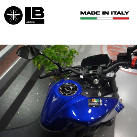 Adhesivo 3D Protección tapa depósito compatible con Yamaha Mt-125 2020-2023