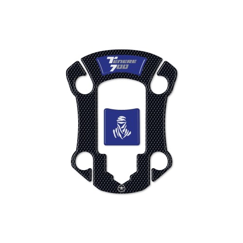 Klebender 3D Tankdeckelschutzaufkleber kompatibel mit Yamaha Tenere 700 ab 2019 2