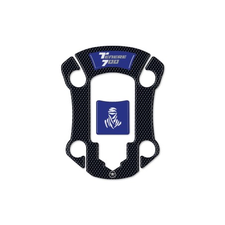 Adesivo 3D Protezione Tappo Serbatoio compatibile con Yamaha Tenere 700 dal 2019