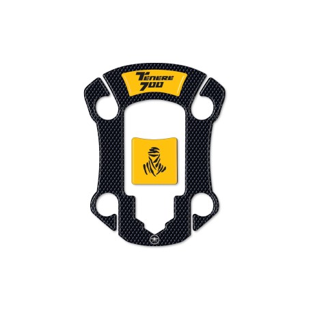 Adesivo 3D Protezione Tappo Serbatoio compatibile con Yamaha Tenere 700 dal 2019