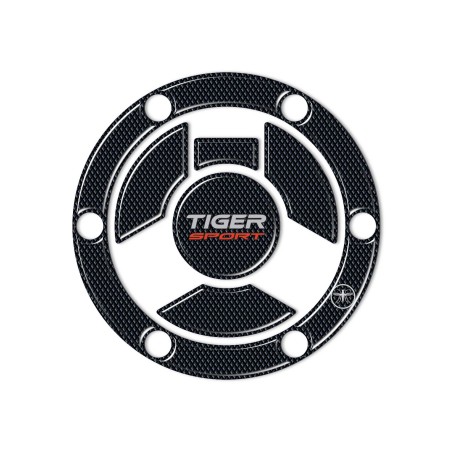Adesivo 3D Protezione tappo serbatoio compatibile Triumph Tiger 660 1050 Sport