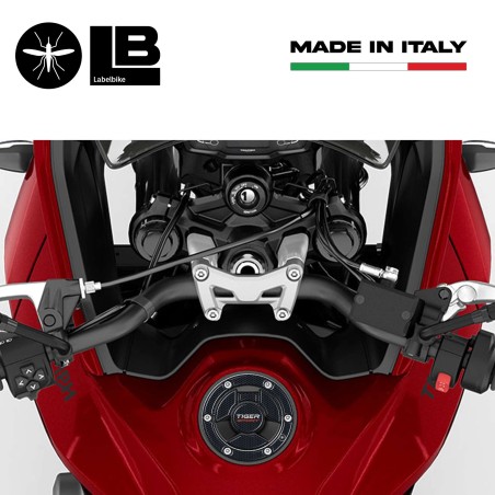 Adesivo 3D Protezione tappo serbatoio compatibile Triumph Tiger 660 1050 Sport