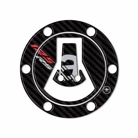 Adesivo 3D Protezione tappo serbatoio moto compatibile con Aprilia RS 125