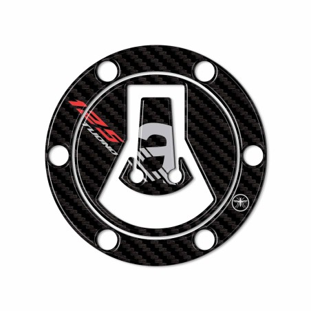 Adesivo 3D Protezione tappo serbatoio moto compatibile con Aprilia Tuono 125