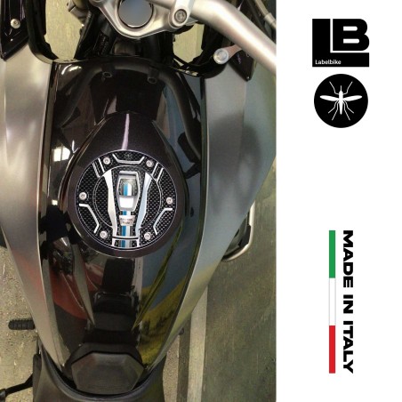 ADESIVO 3D PROTEZIONE TAPPO SERBATOIO MOTO compatibile con BMW senza chiave