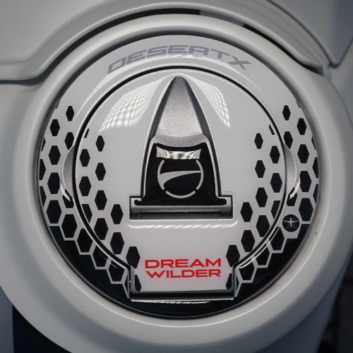 3D Sticker Motorcycle Tank Cap Protection Compatible with Ducati DesertX