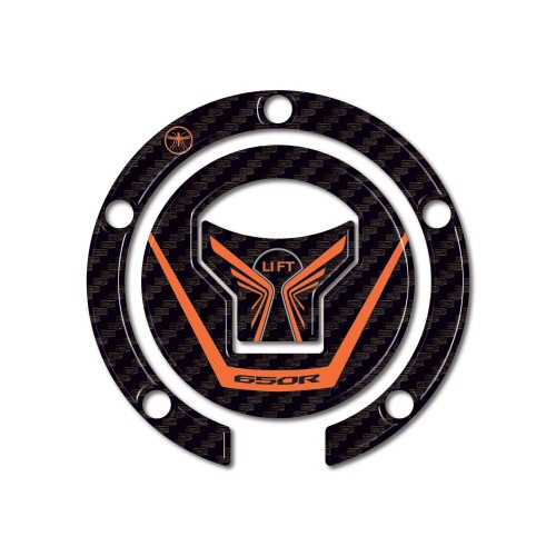 Adhesive 3D Tank cap protection motorbike compatible with Honda CBR 650 R 2