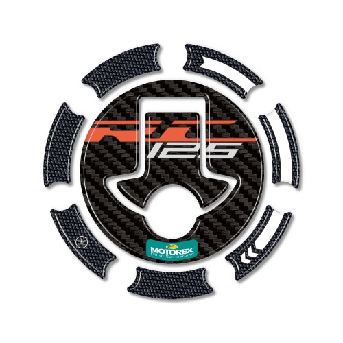 Sticker 3D Tank cap protección moto compatible con KTM RC 125 2015-2021 2