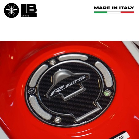 Adesivo 3D Protezione tappo serbatoio moto compatibile con Yamaha R125 2019-2022