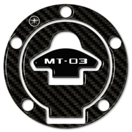 ADESIVO 3D PROTEZIONE TAPPO SERBATOIO MOTO compatibile YAMAHA MT-03 2016-2019 