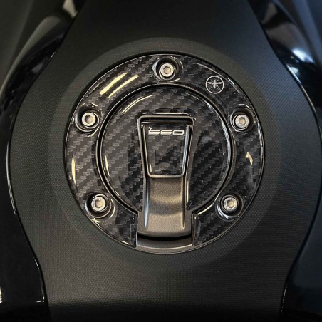 Adesivo 3D Protezione tappo serbatoio scooter compatibile con Yamaha Tmax 2022