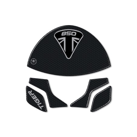 Adesivo 3D Protezione Zona Chiave compatibile con Triumph Tiger 850 Sport 2021