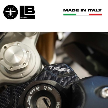 Adesivo 3D Protezione Zona Chiave compatibile con Triumph Tiger 850 Sport 2021