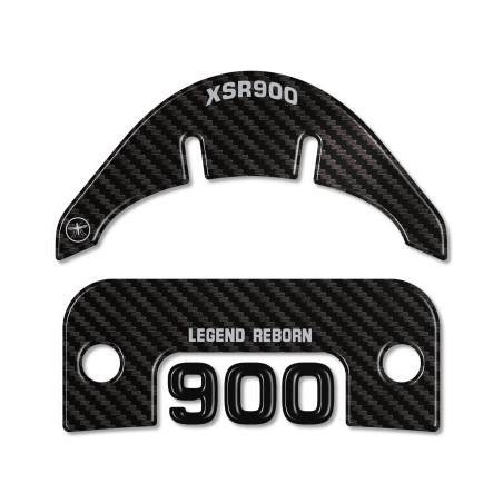 Adesivo 3D Protezione zona chiave compatibile con Yamaha XSR900 2022 - 2023