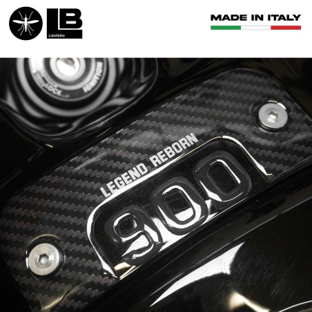 Adesivo 3D Protezione zona chiave compatibile con Yamaha XSR900 2022 - 2023