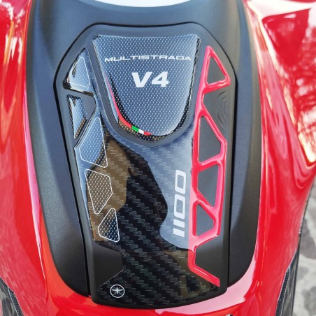 Adesivo 3D Sportello Serbatoio compatibile con Ducati Multistrada V4 2021-2023