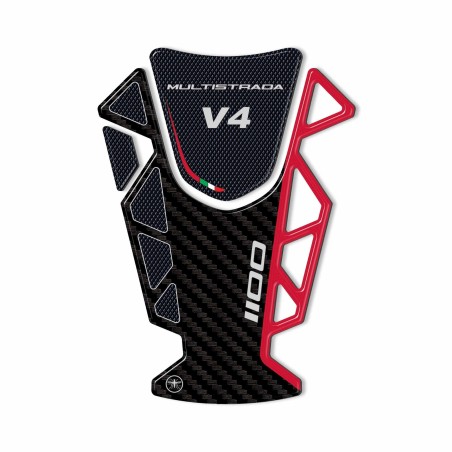 Adesivo 3D Sportello Serbatoio compatibile con Ducati Multistrada V4 2021-2023