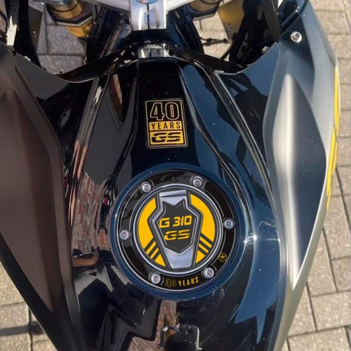 Adhesivo 3D para tapa de depósito compatible con BMW G 310 GS año 40. 2017-2023
