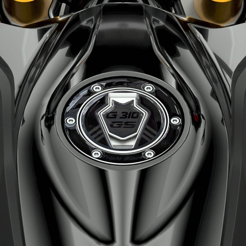 Adhesivo 3D para tapa de depósito compatible con BMW G 310 GS Triple Black 2017-2023
