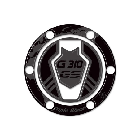 Adhesivo 3D para tapa de depósito compatible con BMW G 310 GS Triple Black 2017-2023