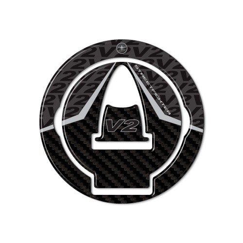3D Tank Cap Sticker compatible con Ducati Streetfighter V2 2022-2024 2