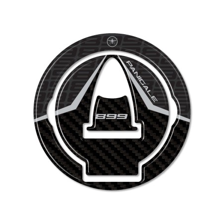 Adesivo 3D Tappo Serbatoio compatibile con moto Ducati Panigale 899 2013 - 2015
