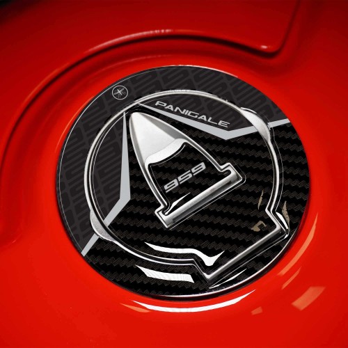 3D-Tankdeckelaufkleber, kompatibel mit Ducati Panigale 959 2016–2019 Motorrädern