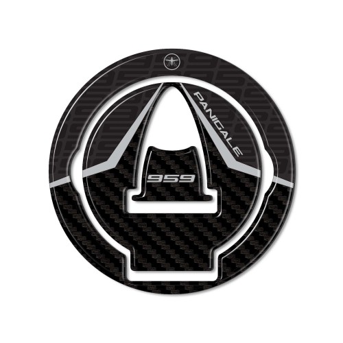 Adhesivo tapa depósito 3D compatible con motos Ducati Panigale 959 2016-2019. 2