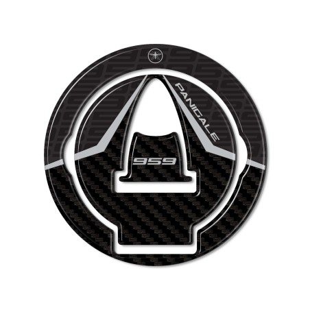 Adhesivo 3D Tapa Depósito compatible con motos Ducati Panigale 959 2016-2019