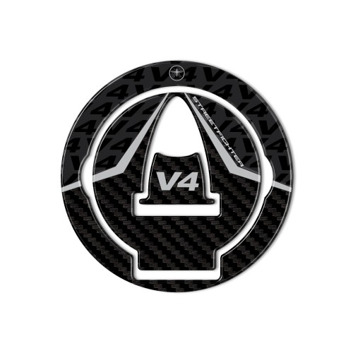 3D Tank Cap Sticker compatible con moto Ducati Streetfighter V4 2020-25 2