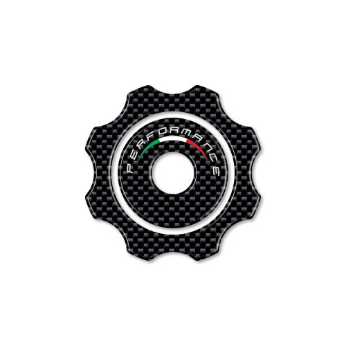 ADESIVO 3D TAPPO SERBATOIO compatibile per MOTO DUCATI HYPERMOTARD HYPERSTRADA