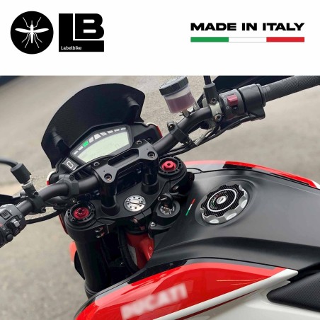 ADESIVO 3D TAPPO SERBATOIO compatibile per MOTO DUCATI HYPERMOTARD HYPERSTRADA