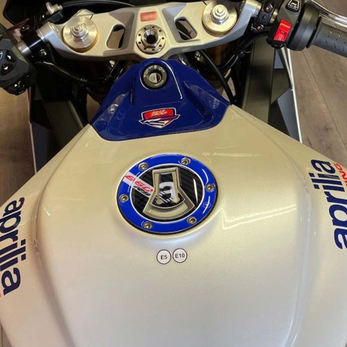 Adesivo 3D tappo serbatoio moto compatibile con Aprilia RS 660 Limited Edition