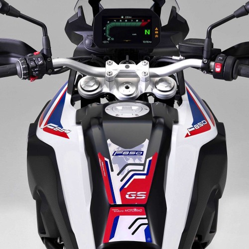 Adesivo Gel 3D Paraserbatoio Moto compatibile con Bmw F 850 GS Sport 2018-2022
