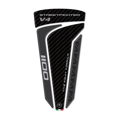Adesivo Gel 3D Paraserbatoio moto compatibile con Ducati Streetfighter V4 2023