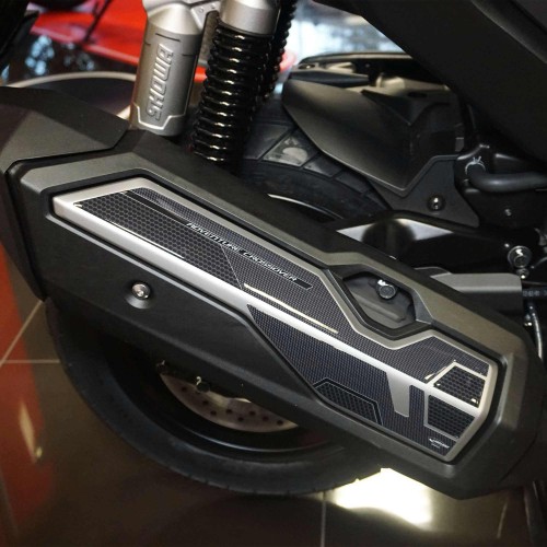 Adesivo gel 3D protezione Carter Marmitta compatibile con Honda ADV350 2022-2023